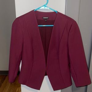 Express Crop Blazer - Size 8